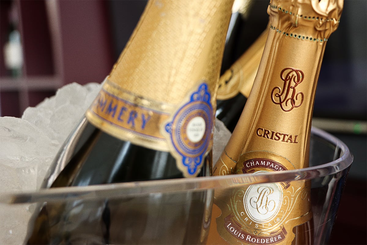 1995 v 1996 Cristal and Pommery